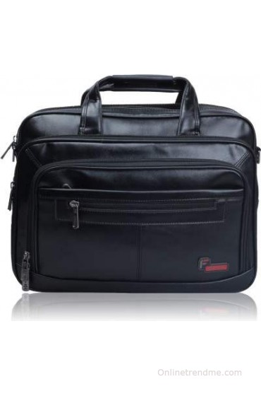 F Gear 17 inch Laptop Messenger Bag(Black)